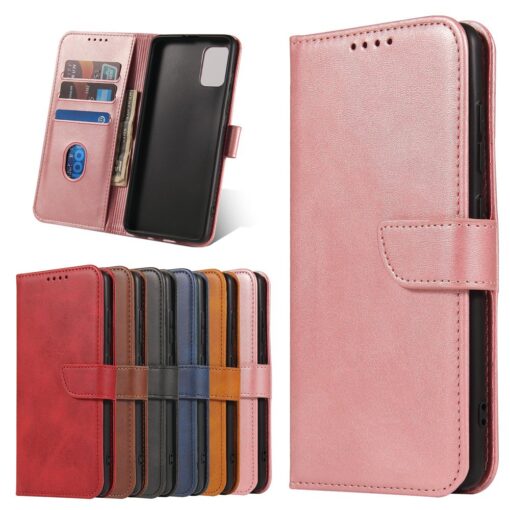 Samsung A51 magnetiga raamatkaaned roosa 8
