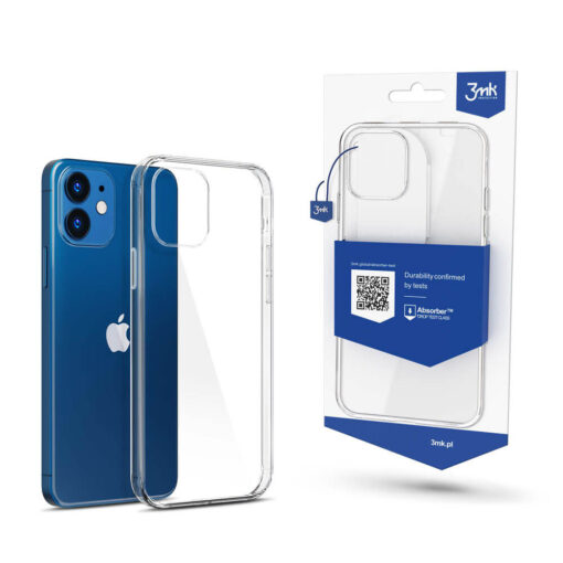 apple iphone 12 mini umbris silikoonist labipaistev 3mk clear case