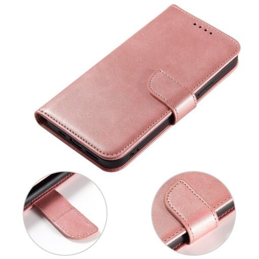 iPhone 12 Pro iPhone 12 magnetiga raamatkaaned roosa 7
