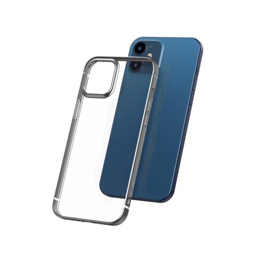 iPhone 12 mini silikoonist umbris laikivate servadega Baseus Shining Case silikoonist hobe ARAPIPH54N MD0S