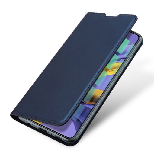 Samsung A71 kunstnahast kaaned kaarditaskuga DUX DUCIS Skin Pro roosa 13
