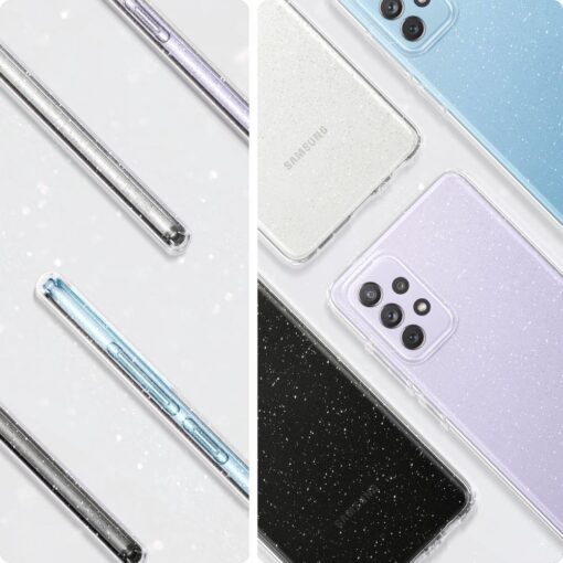 Samsung A72 Galaxy umbris Spigen Liquid Crystal Glitter Crystal 2
