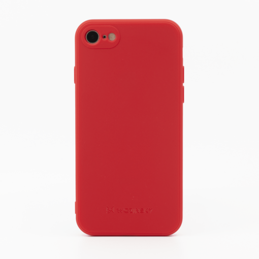 Punane silikoonist umbris iPhone SE 2020 iPhone 8 ja iPhone 7le