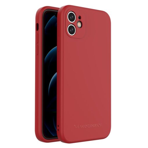 iPhone 11 pehmest silikoonist umbris punane