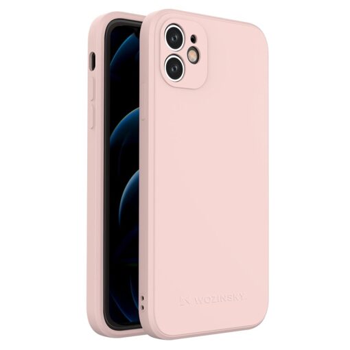 iPhone 11 pehmest silikoonist umbris roosa