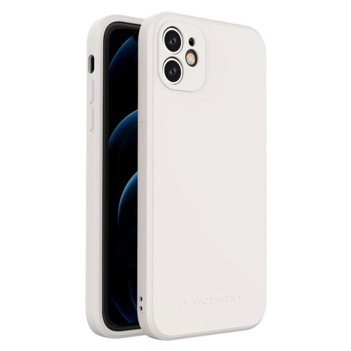 iPhone 11 pehmest silikoonist umbris valge
