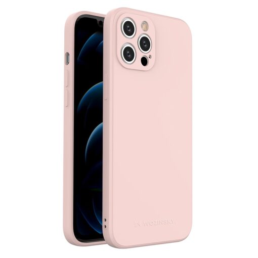 iPhone 12 Pro Max pehmest silikoonist umbris roosa