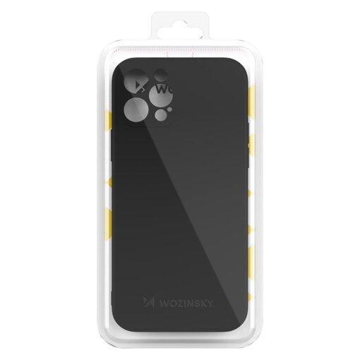iPhone 12 Pro pehmest silikoonist umbris kollane 2