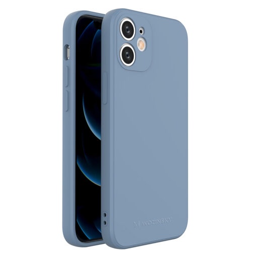 iPhone 12 mini pehmest silikoonist umbris sinine