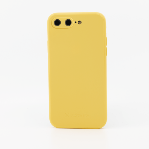 kollane silikoonist umbris iPhone 8 plus iPhone 7 plus