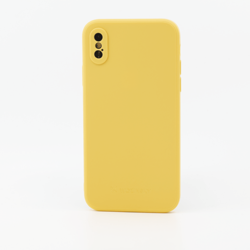 kollane silikoonist umbris iPhone XS iPhone X