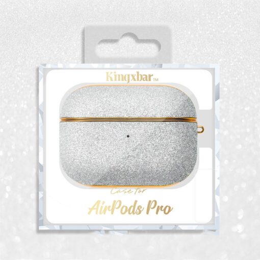 Apple AirPods Pro umbris Kingxbar shiny glitter hobe 4