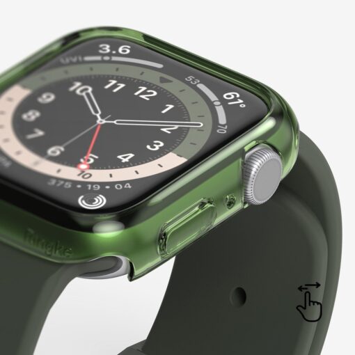 Apple Watch umbris Ringke Slim 2tk Watch 6 40mm Watch 5 40mm Watch 4 40mm Watch SE 40mm labipaistev roheline 1
