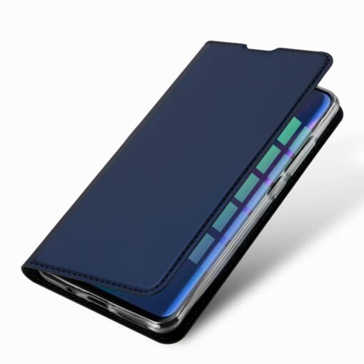Huawei P30 Lite kunstnahast kaaned DUX DUCIS Skin Pro Bookcase sinine 10
