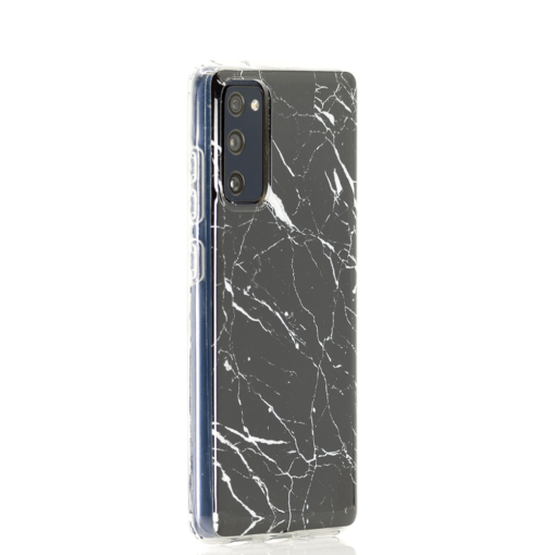 Samsung S20 FE silikoonist umbris marmor must 1