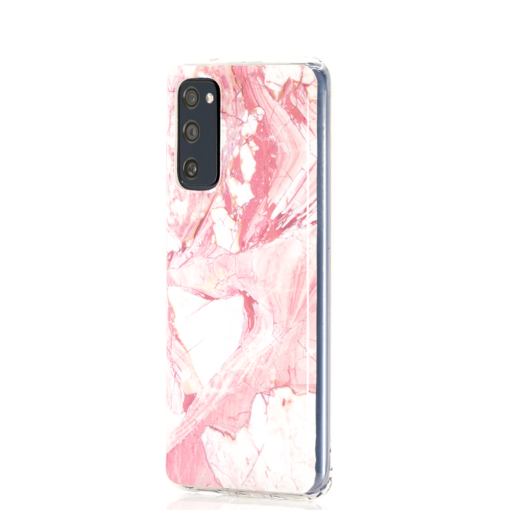 Samsung S20 FE umbris silikoonist roosa marmor 2