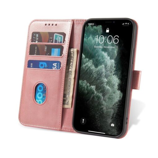 Xiaomi Redmi Note 8 Pro magnetiga raamatkaaned roosa 5