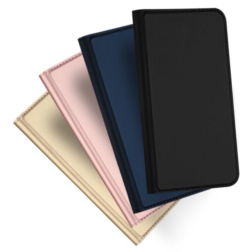 iPhone 11 Pro Max kunstnahast kaaned DUX DUCIS Skin Pro Bookcase roosa 10