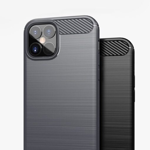 iPhone 12 mini umbris silikoonist Carbon sinine 10