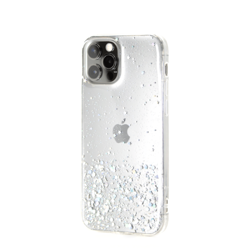 iPhone 12 umbris silikoonist sadelev valge 2