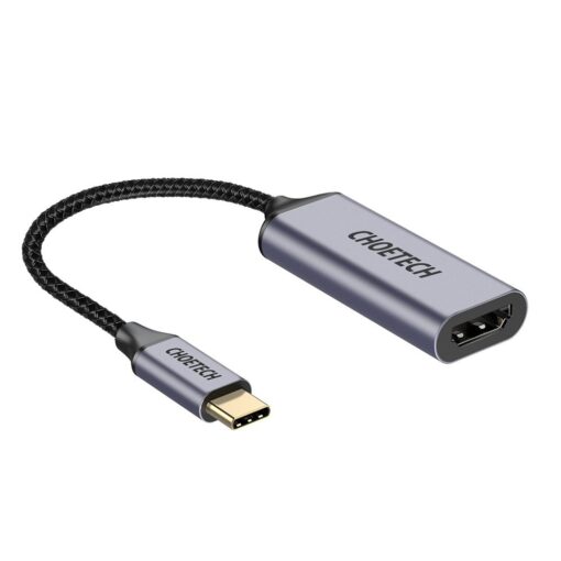 Choetech USB C to HDMI uleminek Coaxial 0.2m hall