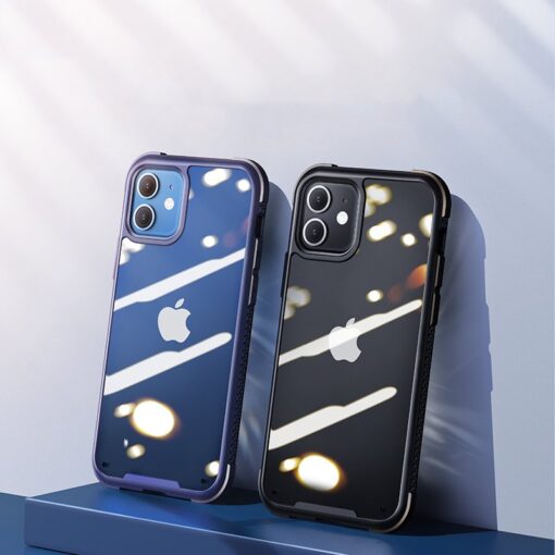 iPhone 12 mini umbris tugevdatud nurkadega Joyroom Frigate sinine 10