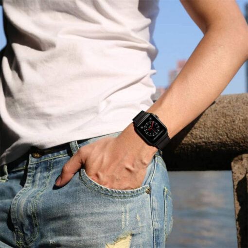 Kellarihm Leatherfit Apple Watch SE654 4244mm Black 5
