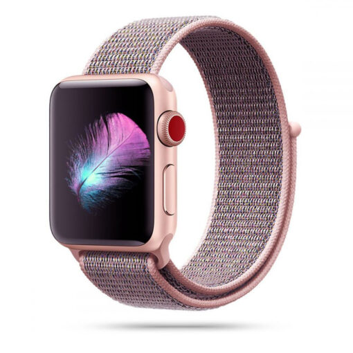 Kellarihm Nylon Apple Watch SE654 3840mm Pink Sand