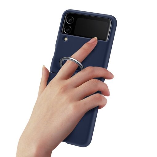 Samsung Galaxy Z Flip 3 5G silikoonumbris aasaga sinine EF PF711TNEGWW 7