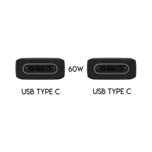 Samsung USB C to USB C juhe 1m EP DA705BBE 60W must 3