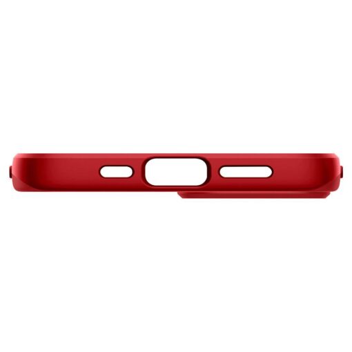 iPhone 13 MINI umbris Spigen Thin Fit silikoonist punane 7