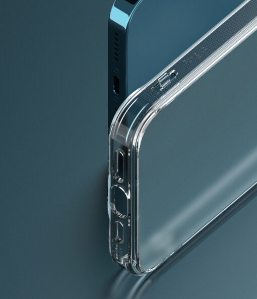 iPhone 13 PRO MAX umbris Fusion plastikust taguse ja silikoonist raamiga labipaistev 8