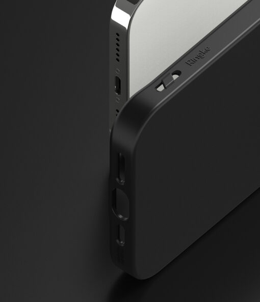 iPhone 13 PRO MAX umbris Ringke Air S Ultra Thin umbris silikoonist must 7