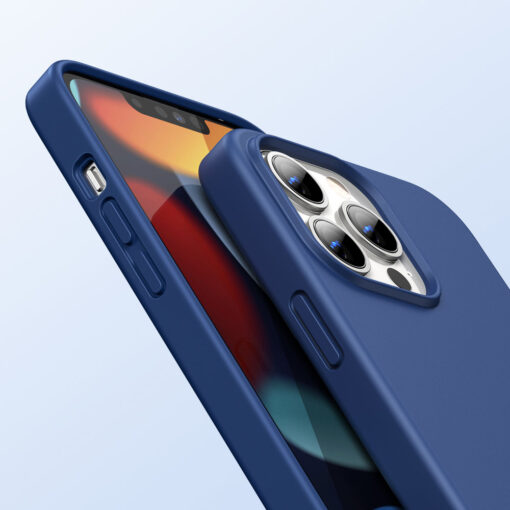 iPhone 13 PRO MAX umbris Ugreen Soft Flexible Rubber silikoonist sinine 1