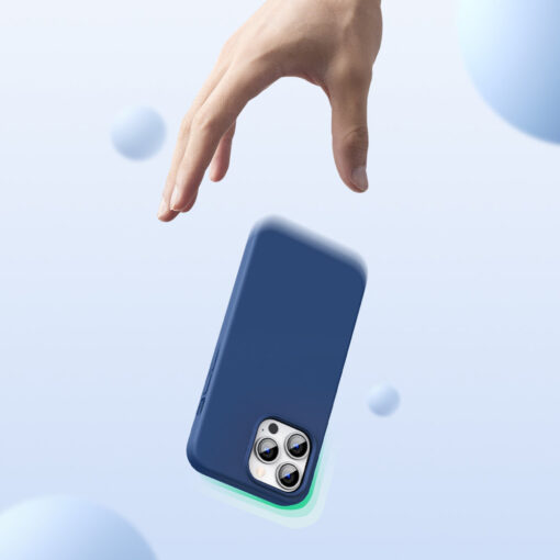 iPhone 13 PRO MAX umbris Ugreen Soft Flexible Rubber silikoonist sinine 2