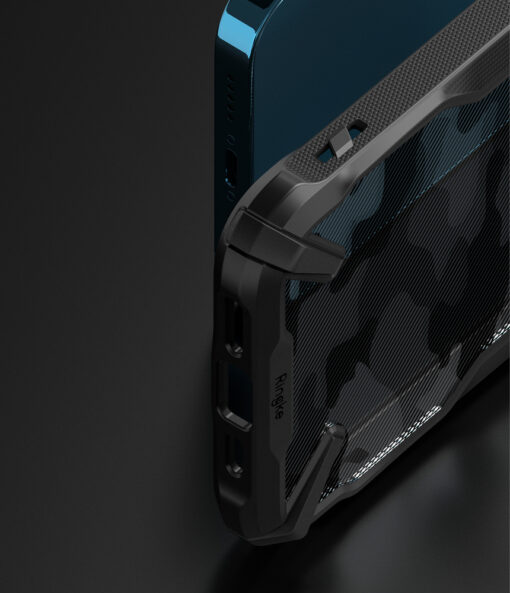 iPhone 13 PRO umbris Ringke Fusion X silikoonist raamiga ja plastikust tagusega Camo 7