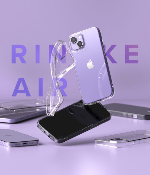 iPhone 13 umbris Air Ultra Thin silikoonist umbris labipaistev 10