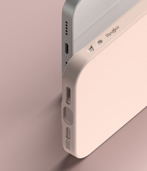 iPhone 13 umbris Ringke Air S Ultra Thin umbris silikoonist roosa 7