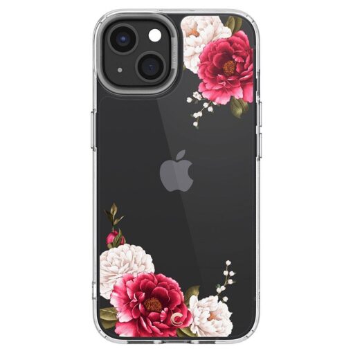iPhone 13 umbris Spigen Cyrill Cecile silikoonist Red Floral 1