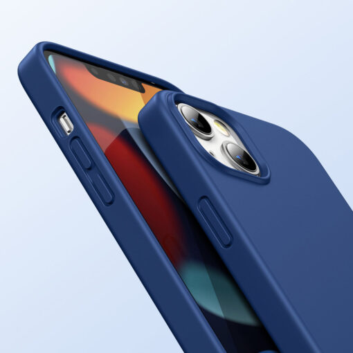 iPhone 13 umbris Ugreen Soft Flexible Rubber silikoonist sinine 1