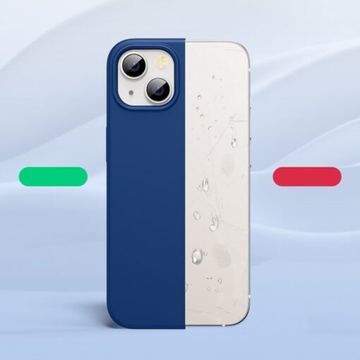 iPhone 13 umbris Ugreen Soft Flexible Rubber silikoonist sinine 3