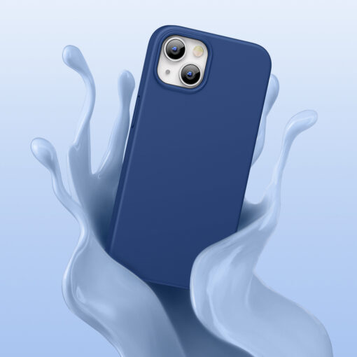 iPhone 13 umbris Ugreen Soft Flexible Rubber silikoonist sinine 5