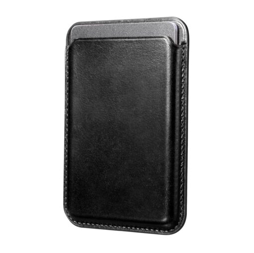 MagSafe iPhone kaarditasku nahast iCarer Leather must 1