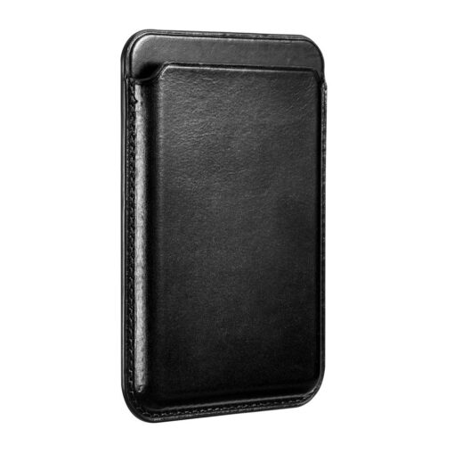 MagSafe iPhone kaarditasku nahast iCarer Leather must 10