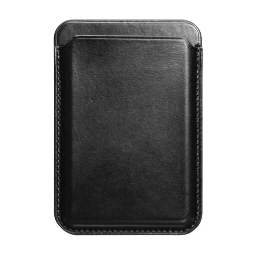 MagSafe iPhone kaarditasku nahast iCarer Leather must 3