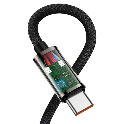 USB C to USB C laadija juhe Legend Mobile Game Elbow 100W 5A 480Mbps PD QC 1m 1