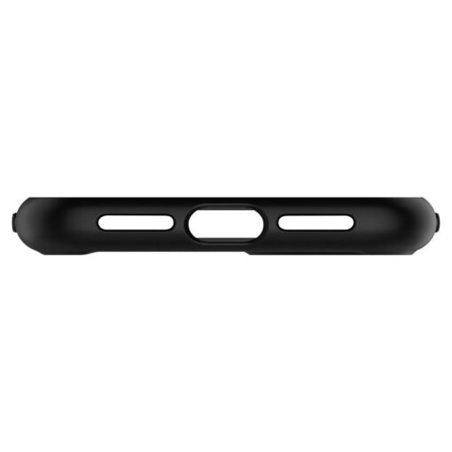 iPhone 11 umbris Spigen Ultra Hybrid matt musta raamiga 7