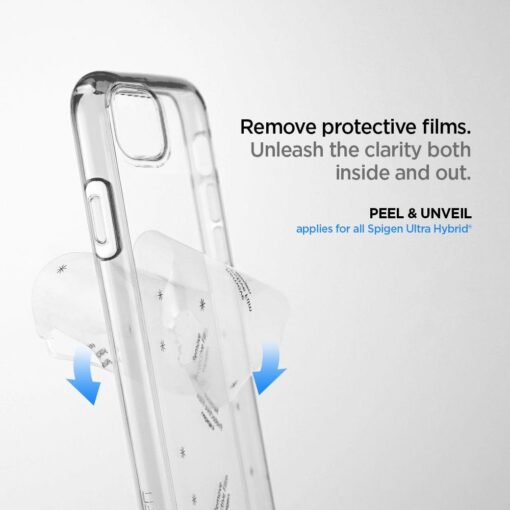 iPhone 11 umbris Spigen Ultra Hybrid matt musta raamiga 8