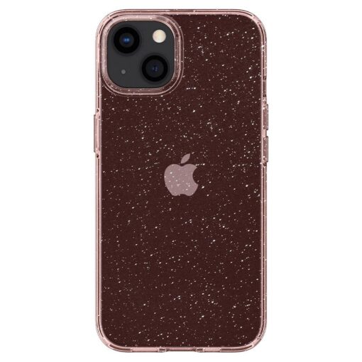 iPhone 13 MINI umbris Spigen Liquid Crystal silikoonist roosa sadelev 1