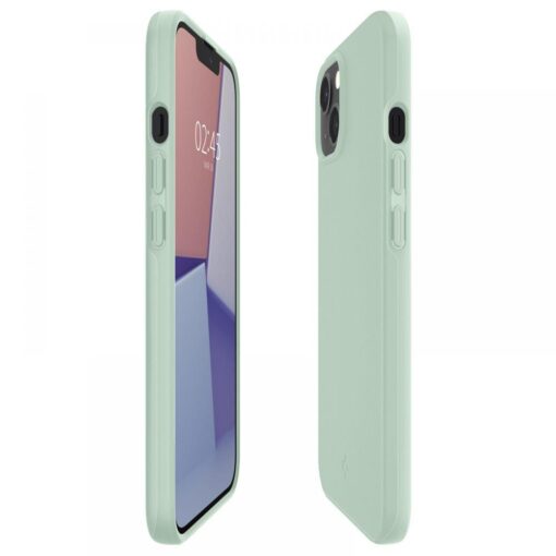 iPhone 13 MINI umbris Spigen Thin Fit silikoonist mint 2